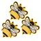 Eureka Bees Paper Cut-Outs, 108PK 841584 - alternate 3